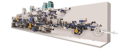 RL-YNK-300, Production Line for Baby Diaper 